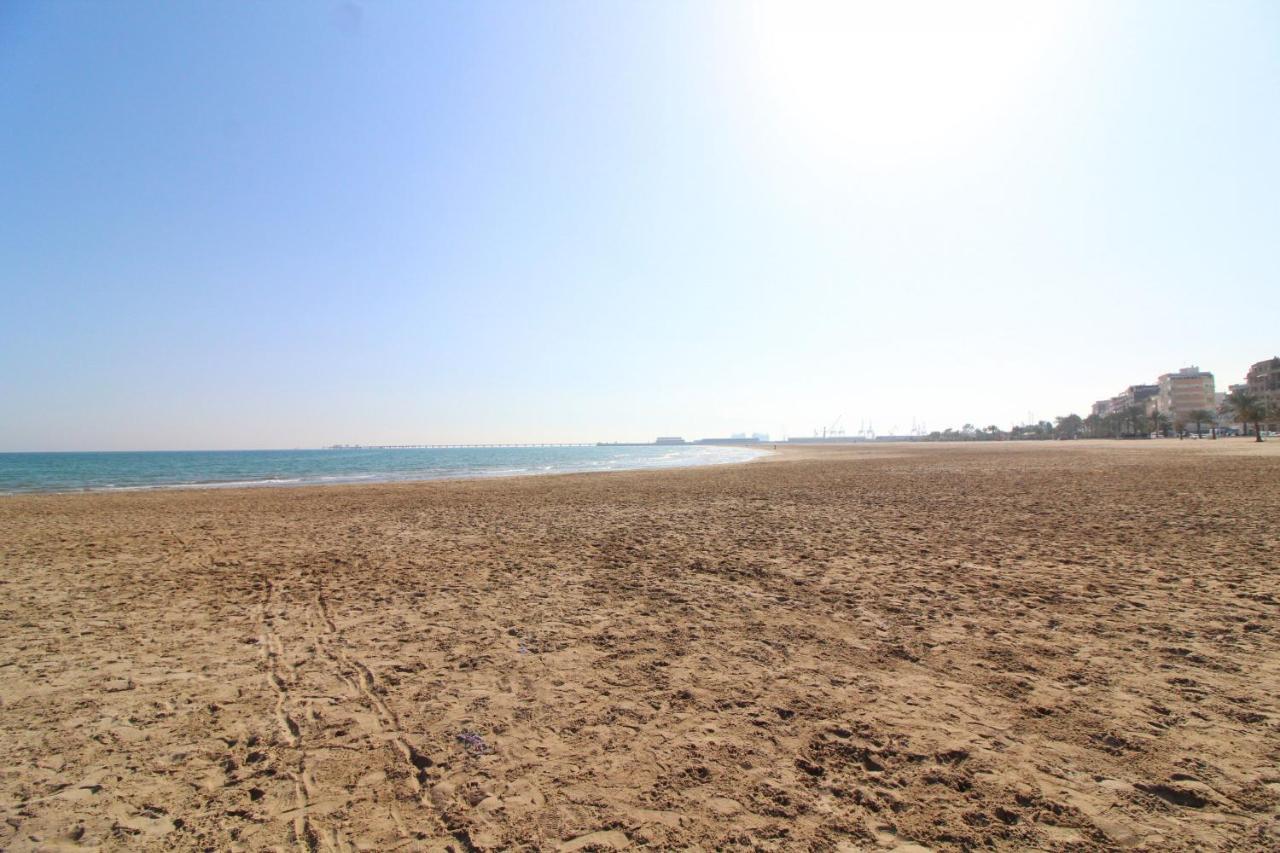 Global Properties, Apartamento En Primera Linea, Playa Sagunto Eksteriør billede