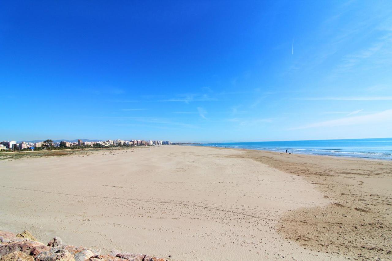 Global Properties, Apartamento En Primera Linea, Playa Sagunto Eksteriør billede